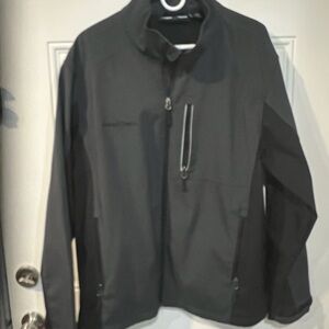 Men's Black Softshell Jacket
